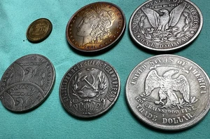 Lot 6 Münzen - Token und Fantasy Münzen - Bild 1 von 3