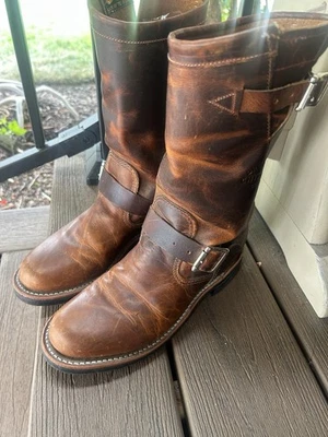 Botas de socorro Chippewa 11” originales para mujer 1901W15 talla 7 M marrón hechas en EE. UU. Foto 1 de 4