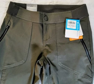 Columbia Active Fit Omni-shade Upf50+Omni-shield Gr. S Wander Capri Hose oliv G - Bild 1 von 16