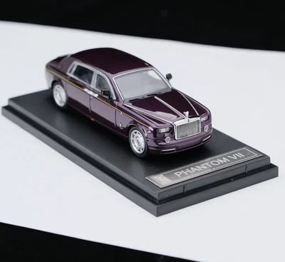 Rolls-Royce Phantom 1:64 siete generaciones aleación coche modelo colección adornos Foto 1 de 4