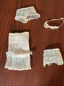 Ropa interior vintage Barbie #919 Lite azul 4 piezas - Imagen 1 de 11