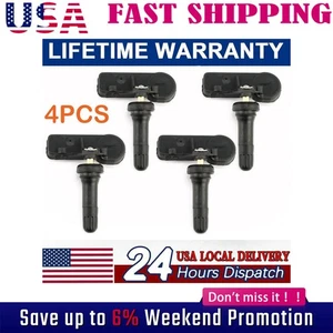 4PC Set TPMS Tire Pressure Monitoring Sensor NEW For Chevy GMC 13586335 13598771 - Picture 1 of 9