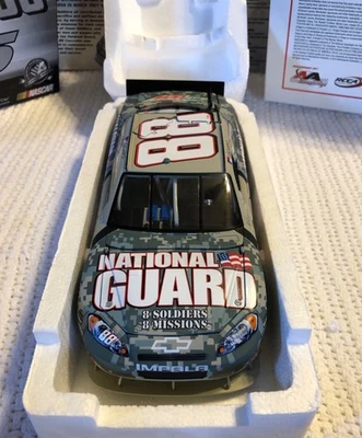 Dale Earnhardt Jr 2010 National Guard 8 Soldiers 8 Mission 1/24 Diecast  - Image 1 of 4