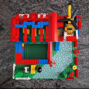 LEGO Bausteine „Traumhaus" LEGO PKW, Hubschrauber, Figuren, Platte komplett, OVP - Bild 1 von 20