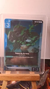 Noin's Aries OZ-07ams GD01-007 Rare Gundam card game New Type Rising - Picture 1 of 2
