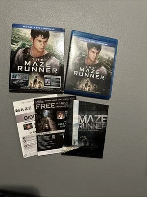 The Maze Runner  (Blu-Ray, DVD, Digital, 2014) EX - Image 1 of 4