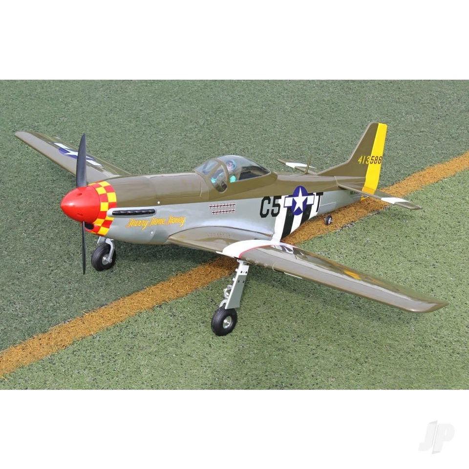P-51D Mustang (10cc) 1.43m (56.3in) with 84° Electric Retracts SEA276NG - Image 1 of 1