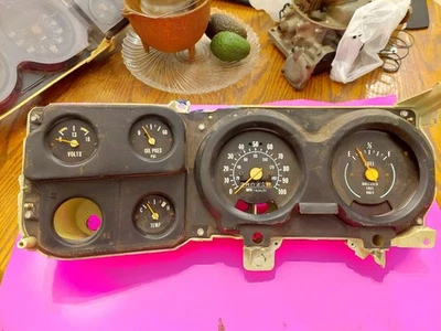 73 74 75 Chevrolet GMC K10 K20 K30 Camión Suburban K5 Blazer Velocímetro Cluster Foto 1 de 3