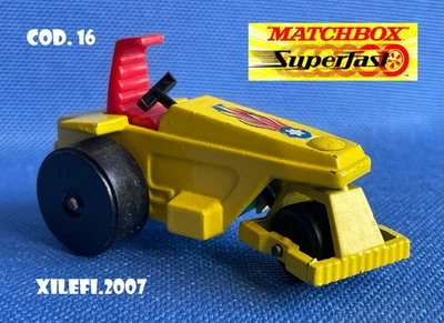 matchbox superfast rod roller rullo n° 21 made england lesney 1973 diecast 1:64 - Immagine 1 di 4