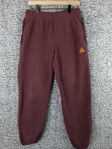 Pantalones de chándal Nike ACG Polartec polar pequeños borgoña CV0608-643 aire libre Trail - Imagen 1 de 17
