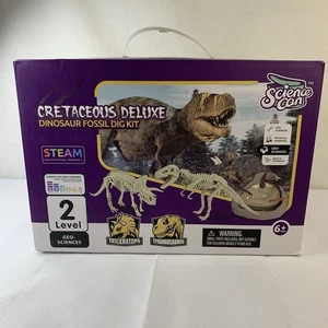 Science Can Kreidezeit Deluxe Dinosaurier Fossil Ausgrabungsset Vorbau für Kinder - Bild 1 von 5