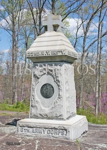 Pennsylvania - Gettysburg 122nd New York Infantry USA Monument (5x7 Photo) - Bild 1 von 1