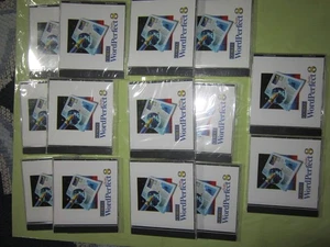 14 BRAND NEW COREL WordPerfect Suite 8 CD-ROM's Windows Software Shrink-Wrapped - Picture 1 of 2