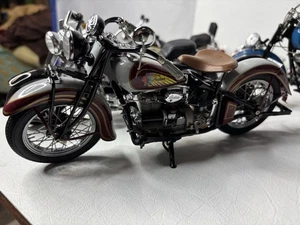 Diecast Indian und Harley Motorcycles Franklin Mint Lot. - Bild 1 von 18