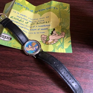 DISNEY WARD PRODUCTIONS GEORGE OF THE JUNGLE FOSSIL UHR MIT BOX & DOSE COA - Bild 1 von 5