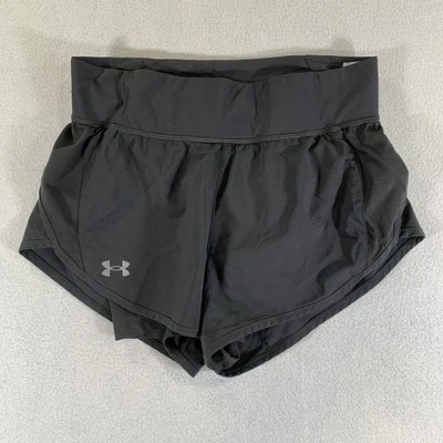 Under Armour Speedpocket 2 in 1 Sport Shorts Women's XS Gray 1326987 - Image 1 of 4