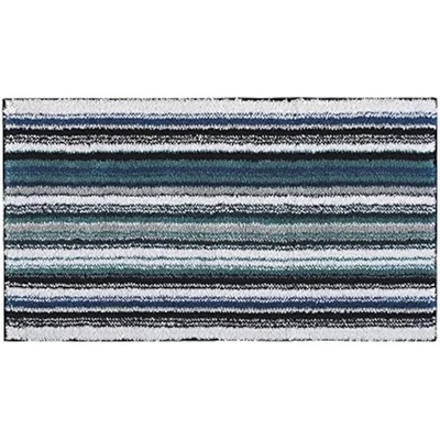 Alfombra de baño Graccioza Venice (24" x 39") - Báltico - Hecha en Portugal, 600 Foto 1 de 4