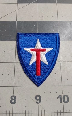 Parche de borde cortado de la Guardia Nacional del Ejército de los Estados Unidos Texas Foto 1 de 2