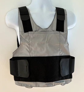 Chaleco táctico ABA masculino oculto AJ Armor Carrier pequeño/mediano 1912-2414 gris - Imagen 1 de 13