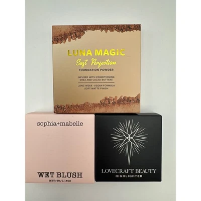 Makeup Bundle Set: Sophia+Mabelle; Lovecraft Beauty; Luna Magic BNIB - Image 1 of 4