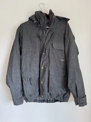 Holden Men’s Ski Jacket Size Small Gray Snow Coat Waterproof Hooded Full Zip - Image 1 of 4