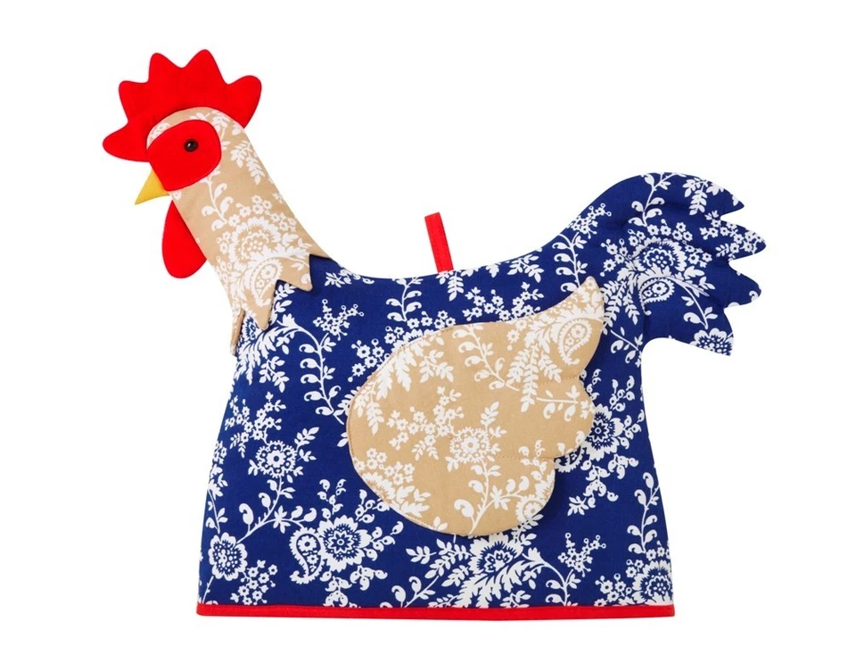 Acogedores TEJEDORES ULSTER de té en forma de gallo/pollo nuevo con etiquetas-poste con ancho-7CHI0412 35x27cm Foto 1 de 1