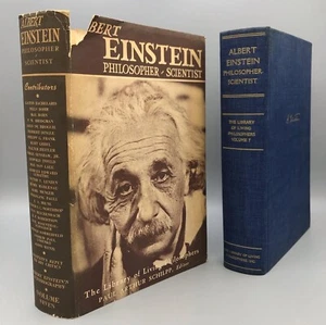 Albert Einstein Philosopher-Scientist 1st Ed. 1949 - V. Weisskopf Personal Copy - Picture 1 of 12