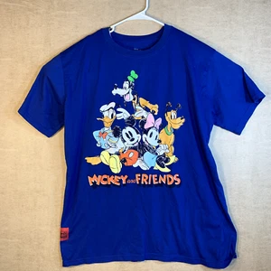 Disney Nightgown Women XL Sleep Shirt Mickey Friends Goofy Minnie Donald Pluto - Picture 1 of 6