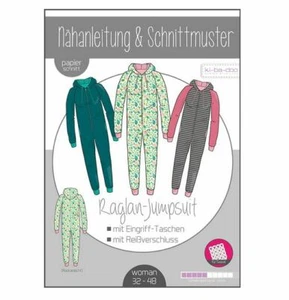Schnittmuster kibadoo Raglan - Jumpsuit Damen - Bild 1 von 2
