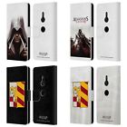 OFFICIAL ASSASSIN'S CREED II KEY ART LEATHER BOOK WALLET CASE FOR SONY PHONES 1