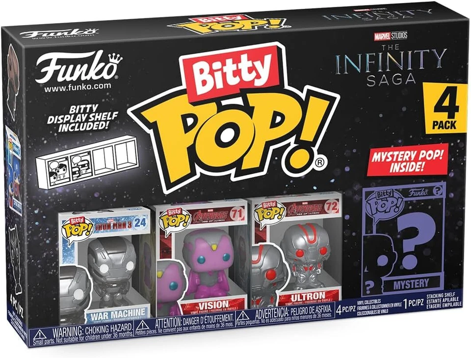 Marvel The Avengers Infinity Saga Funko Bitty POP 4-Pack Series 3