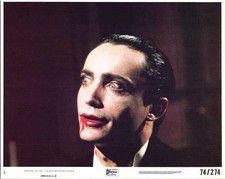 Andy Warhol's Dracula 1974 original 8x10 lobby card Udo Kier as Count Dracula