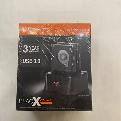 Thermaltake BlacX Duet Dual Device Hard Drive Docking Station, ST0014U-D - Image 1 of 4