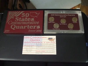 50 States Commemorative Quarters - Denver Mint - 2000 - Picture 1 of 2