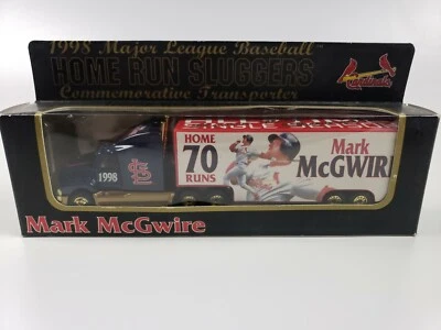 1998 White Rose MLB Die Cast Semi Truck Trailer St Louis Mark McGwire 70 HR - Image 1 of 4