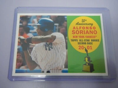 2008 Topps 2001 All-Star Rookie Team Alfonso Soriano Yankees #AR13 - Image 1 of 4