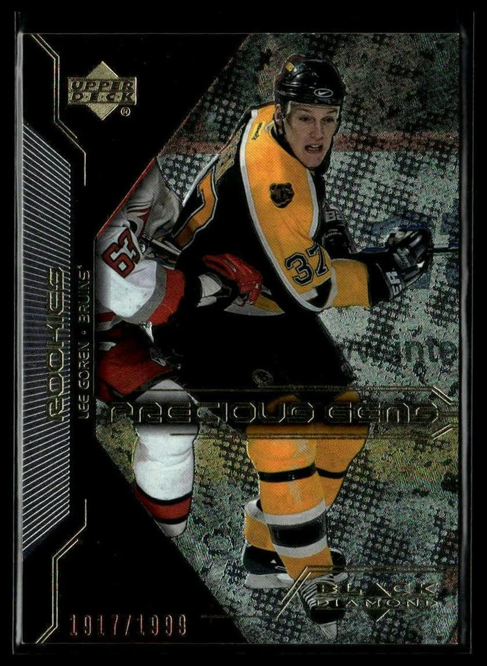 2000-01 Upper Deck Rookie Update  Black Diamond  #113 Lee Goren #/1999 - Image 1 of 2