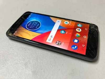 Smartphone Android Motorola E4 Plus - XT1776- 16GB Cinza (Boost Mobile) - COMO ESTÁ - Imagem 1 de 4