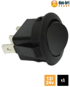 Interruptor basculante DBG 270.133 12/24V redondo 20 mm encendido/encendido/apagado x1 - Imagen 1 de 3