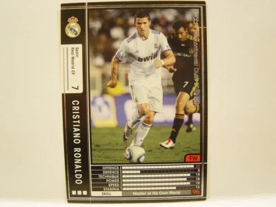 Panini WCCF 2010-11 Cristiano Ronaldo No.7 Real Madrid CF Spain Liga FW 303/352 - Image 1 of 4
