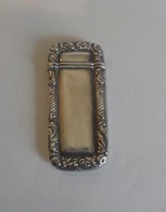 WONDERFUL ANTIQUE AMERICAN STERLING SILVER MATCH SAFE / VESTA CASE, c. 1900 - Picture 1 of 9