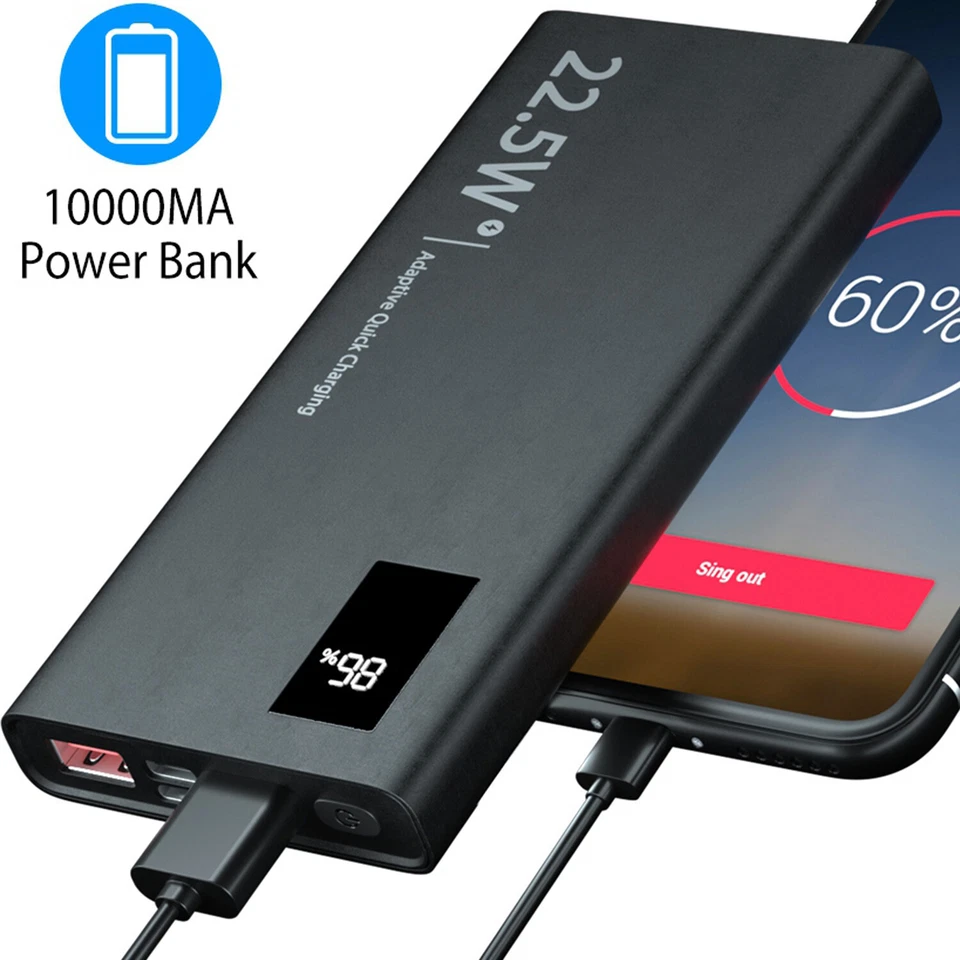 iMountek 10000mAh Power Bank Charging Portable External Battery Backup Charger