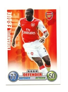 Topps Match Attax Trading Card 2007/2008 Arsenal Emmanuel Eboue - Picture 1 of 2