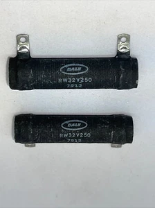 Dale Power Resistor 25 Ohm, 20 Watt RW32V250 New Lot of (2) - Picture 1 of 12