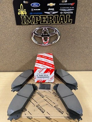 TOYOTA HIGHLANDER 2008-2019 JUEGO DE PASTILLAS DE FRENO DELANTERAS GENUINAS TCMC 04465AZ319 Foto 1 de 4