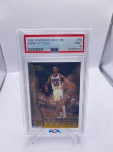 1996 BOWMAN'S BEST RC #R8 KERRY KITTLES PSA 9 MINT ROOKIE NETS - Picture 1 of 2