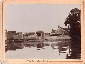 A366 Mare de Gorfou La Juine Essonne Photographie ancienne originale - Picture 1 of 1