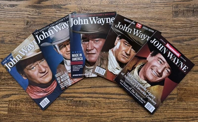 Lot of 5 Magazines - John Wayne Collector's Edition & TV Guide Newsweek Foto 1 de 2