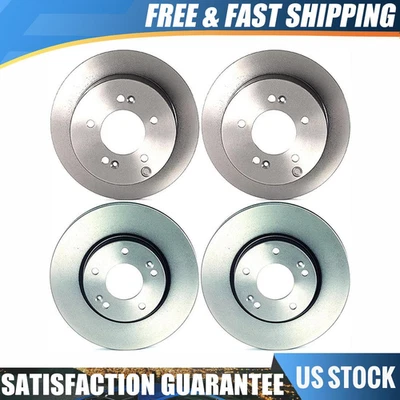 布雷博 4 前后制动转子适用于 2008 - 2009 年现代图森 — 第 1/4 张图片