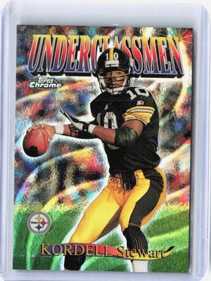 Topps 1997 cromo #U10 Kordell Stewart Underclassmen refractores radiocontrol Foto 1 de 2
